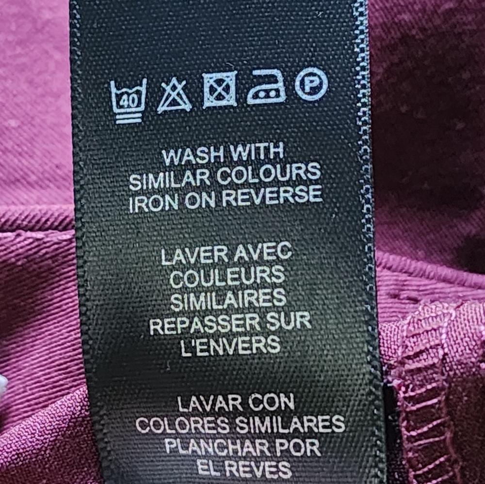 NWT ASOS Womens Straight Skirt Wrap Scallop Wine 4 - Picture 8 of 10